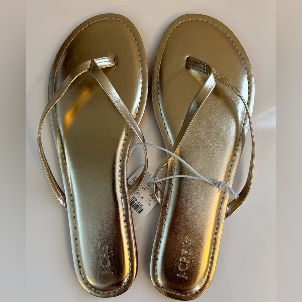 J. Crew Flip Flops